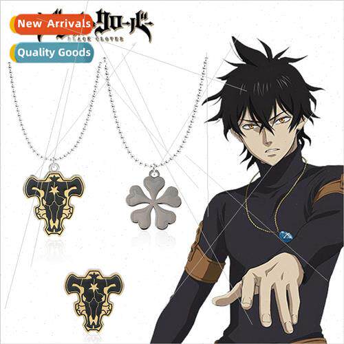 Anime Peripherals Black Clover Necklace Storm Bull Magic Kni