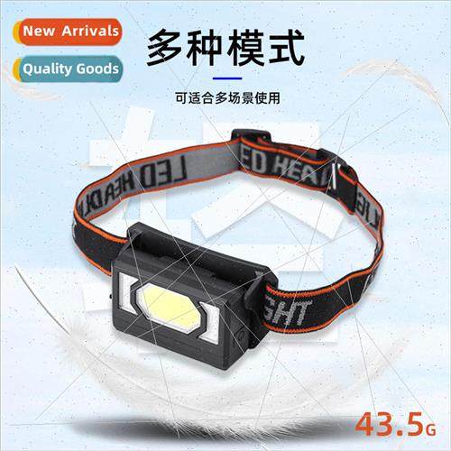 New LED headlamp USB rechargeable lightweight LED floodlight