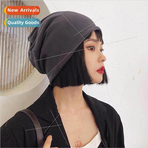 Sleeve cap female German fleece double layer head wrap cap m