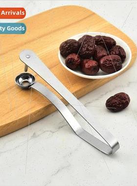 Press type stainless steel cherry red date pitter Kitchen ga