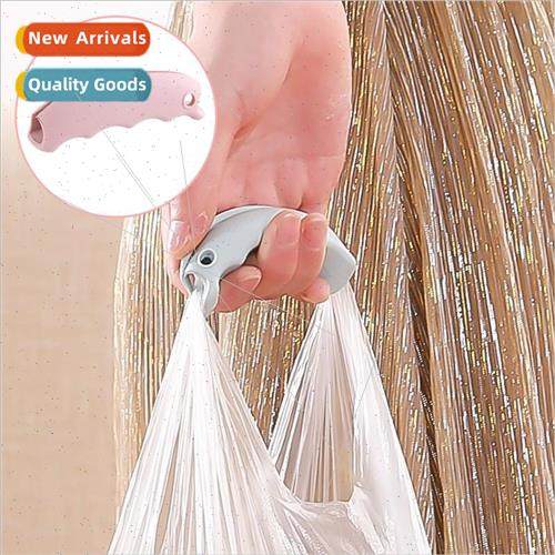 Portable -leather handheld object device grocery plastic bag