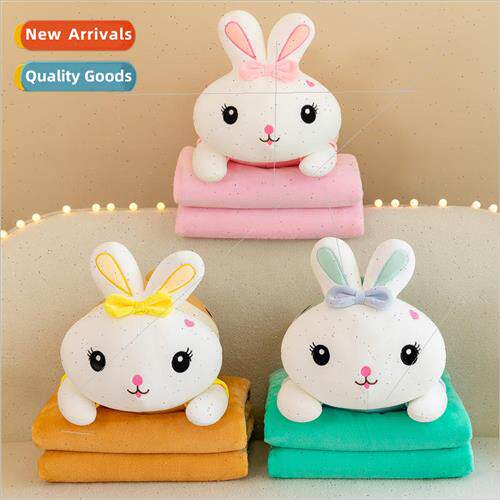Two-in-one car air conditioning quilt cushion creative carto
