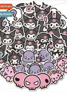 40 kuromi stickers kuromi cute cartoon expression handbook m