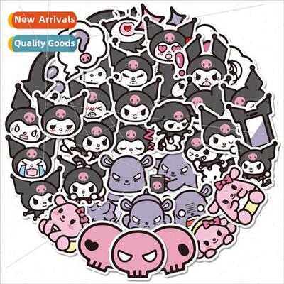 40 kuromi stickers kuromi cute cartoon expression handbook m