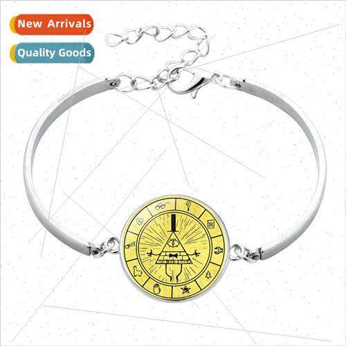 Patterned Bracelet Weirdtown Gravity Decoder Triangle Time G