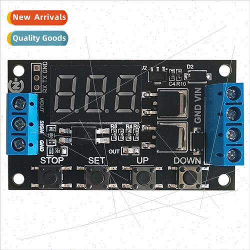 MOS switch type trigger cycle timing delay module solenoid v