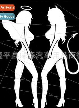 angel devil sexy girl fun personalized car stickers decals c