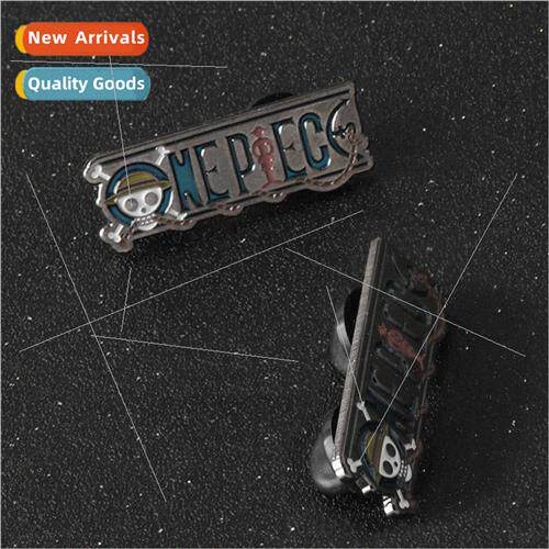 Nautical King ONE PIECE skull letters brooch King of Thieves