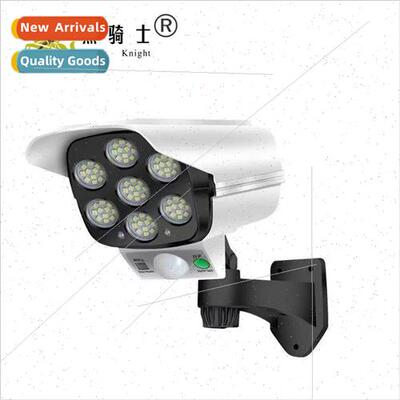 Solar mulation Surveillance Camera Wall Lamp Human Sensor Ou