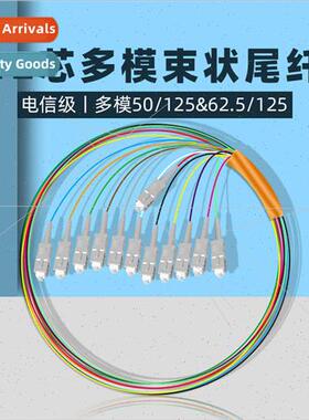 SC/ST/FC/LC/UPC Multimode Pigtail Patch Cord 12 pole 0.9 bun