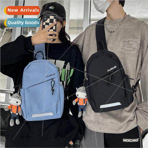 New ins chest bag male sports fashion couple shoulder small