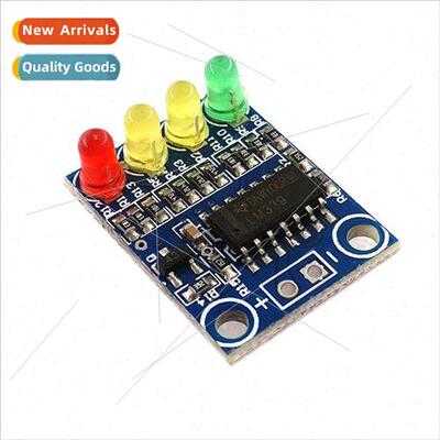 12V Battery 4-segment Power Indicator Module On-board 4-digi