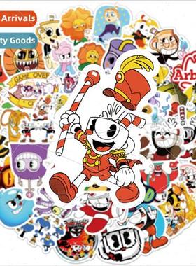 50 Swatch Game Teacup Head Adventure Host Game Graffiti Stic