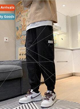 Spring and Autumn straight work pants men Korean nd of stude