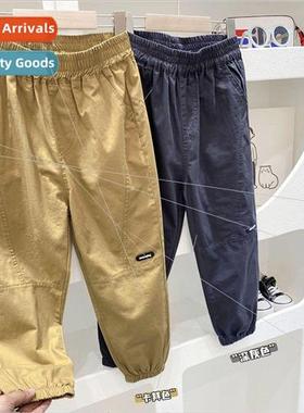 2023 Autumn section childrens boys and children cotton washe