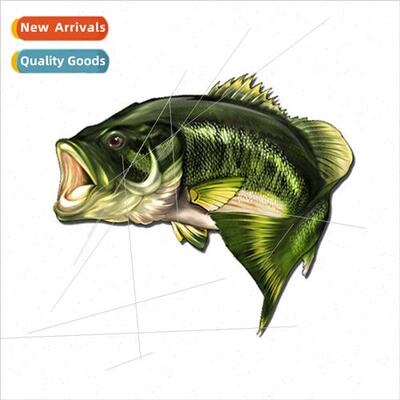 Reflective printed stickers carp car stickers personalized d