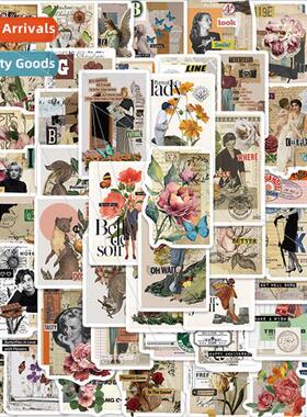 53 vintage sticky notes graffiti stickers personalized decor