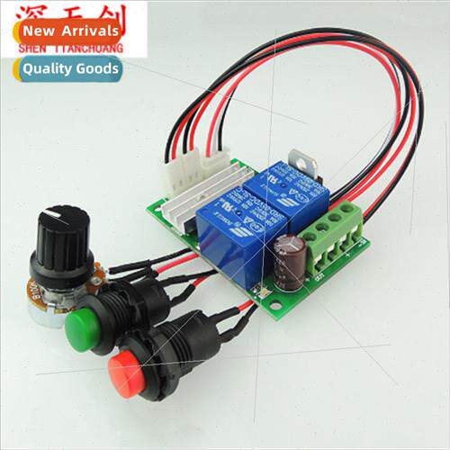 PWM DC Motor Speed Controller 6V12V24V 适用ward and Reverse