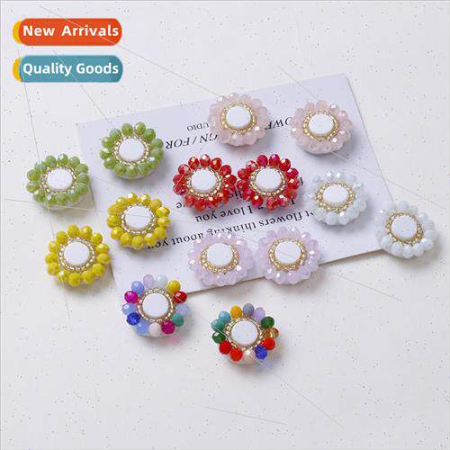 ins small fresh and versatile colorful sunflower diy handmad