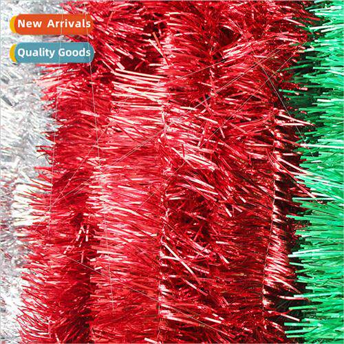 2023 new 2 meters Christmas color stripes pull flower Christ