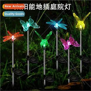 Hummingbird Butterfly ghts Outdoor Garde Solar LED Dragonfly