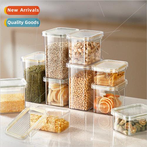 Korean sealing cans square storage jars fresh food storage j