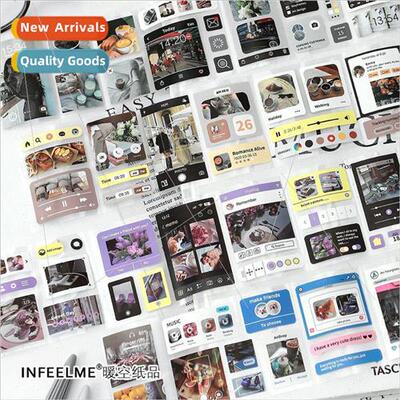 Circle of friends to share the second bullet self-adhesive t