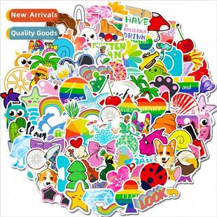 fresh small refrigerator stickers wind 100 Ins fruits