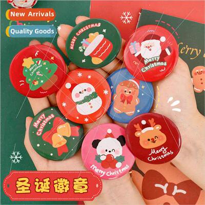 cartoon Christmas badges Childrens Christmas reward badges s