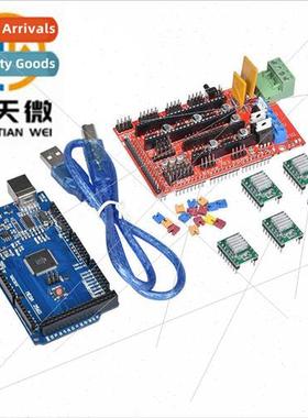 3D Printer Control Board Kit MEGA2560 R3 Improved + RAMPS 1.