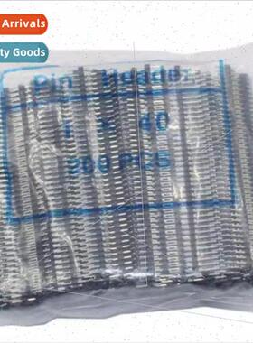 2.0mm pitch single row of straight pins 1*40P gold-plated 2*