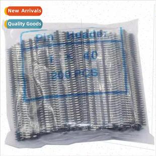 2.0mm pitch single row of straight pins 1*40P gold-plated 2*