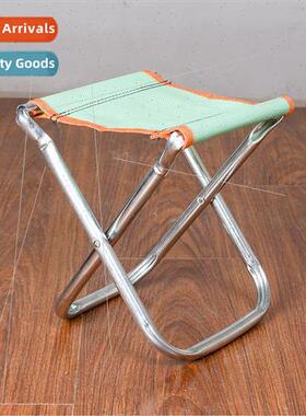 Portable Fabric Metal Folding Stool Outdoor Train Stool Fish