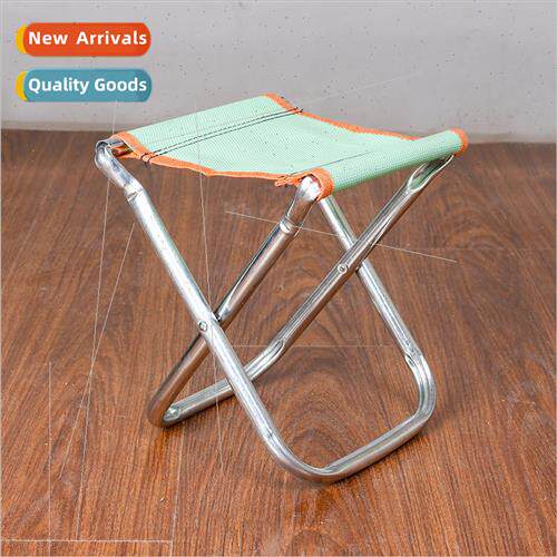 Portable Fabric Metal Folding Stool Outdoor Train Stool Fish
