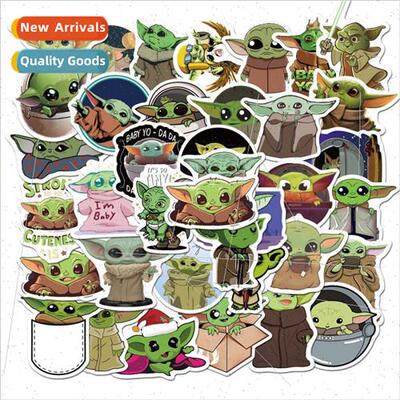 50 pcs of American drama Manolita Yoda baby Grogul graffiti