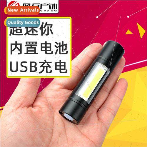 XPE Flashlight LED USB Rechargeable  Mini with de ght Dorm R图片