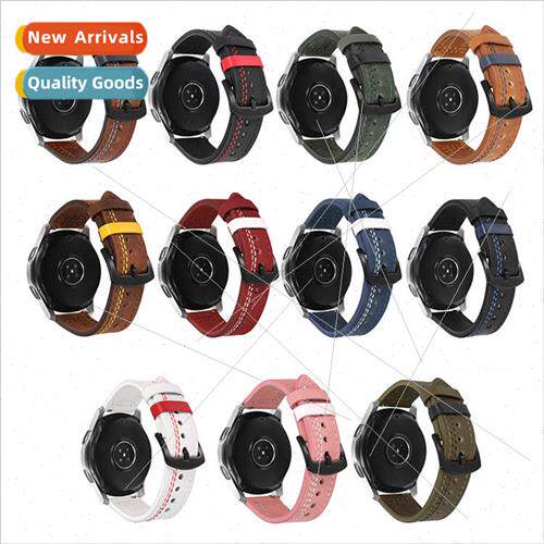适用 Huawei samsung watch5 smart watch band crazy horse head