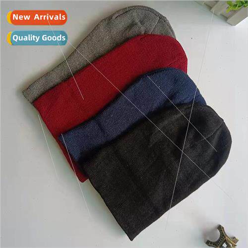 Autumn and Winter Men and Women Warm Knitted Woolen Hat ght