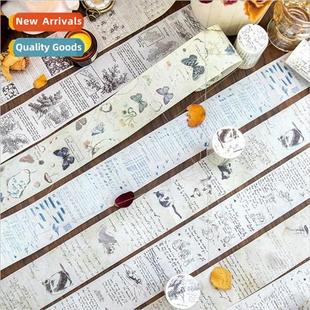 Norman diary series Twilight English tape retro butter washi