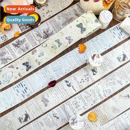 Twilight washi tape Norman diary series retro English butter