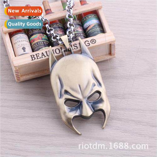 Popular Jewelry Movie Peripherals Necklace Batman Mask Penda