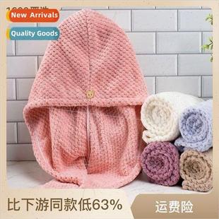 hair cap drying grid fast dry shower Pineapple female