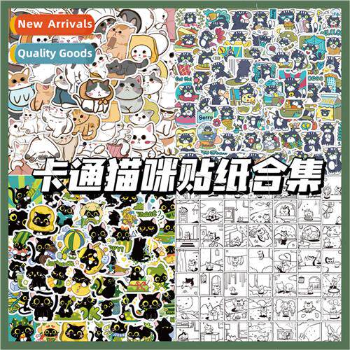 Cute cartoon cat collection Decorative phone case ipad compu
