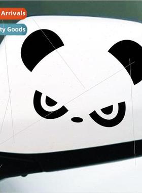 Small stickers panda car mirror stickers hipanda panda refle