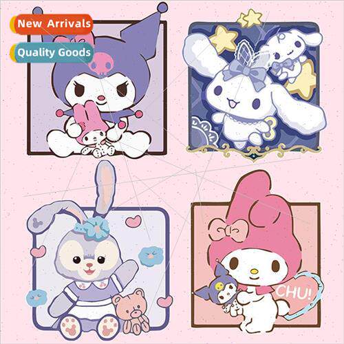 Cartoon cute cinnamon dog Kulo rice star Dailu luggage stick