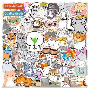 stickers the cute kitten set 4th cell doodle pcs