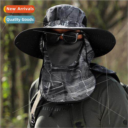 All-round protection sunshade sun hat male summer dust anti-