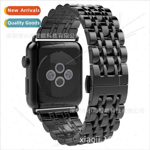 适用 Apple strap 38/40 42/44 Seven Strain Steel Strap