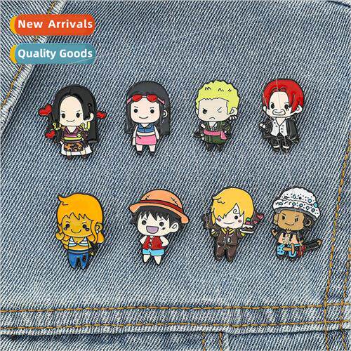 Q  of the King of Thieves ffy metal brooch anime Nautical Ki