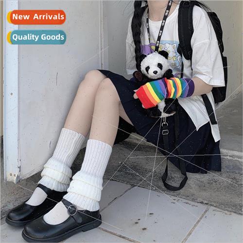 Japanese lolita sweet soft sister fur ball stacking socks lo